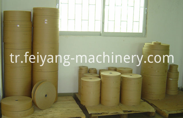 kağıt halatlar için kağıt kesme makineleri paper slitting machine for paper ropes